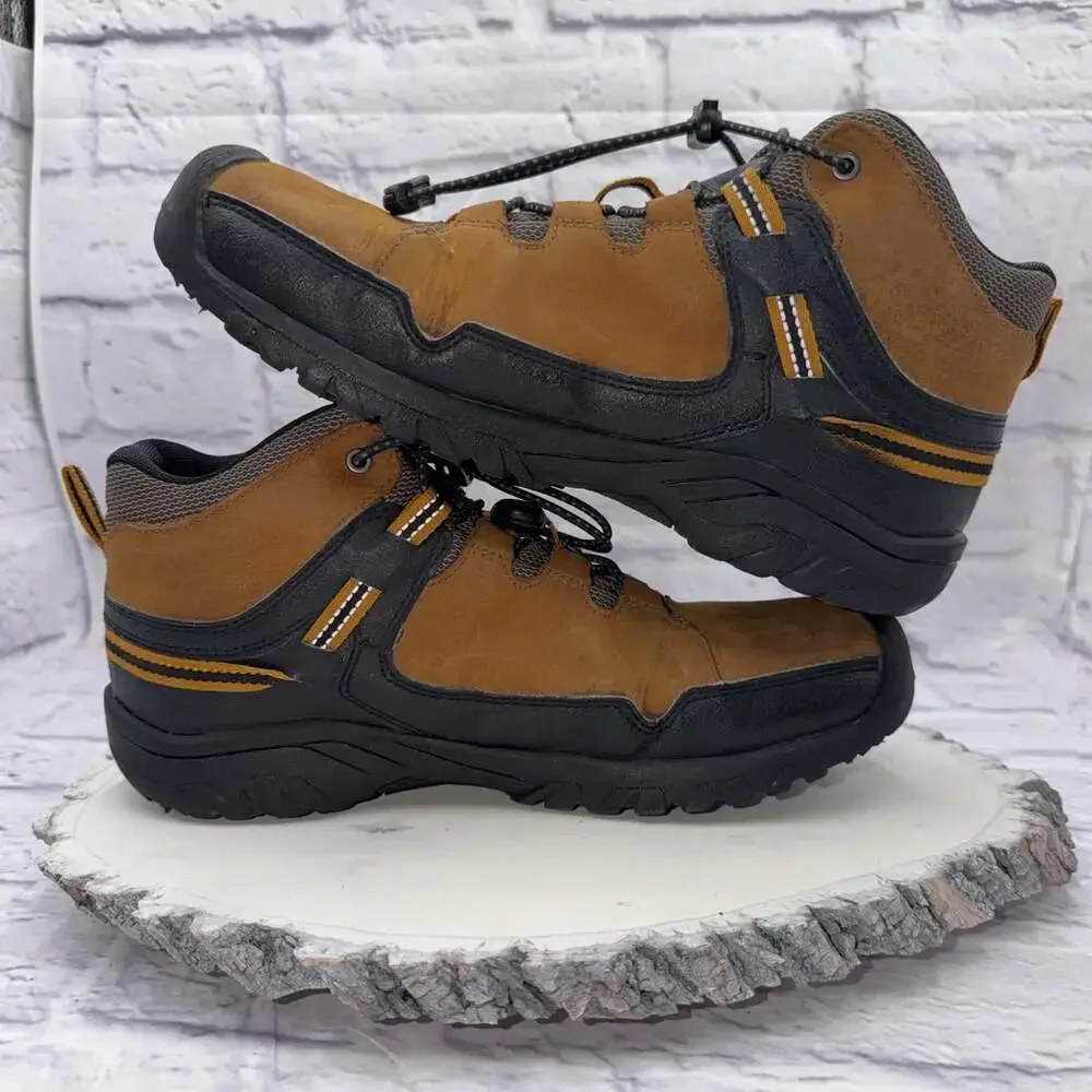 KEEN Targhee Mid Waterproof Youth Sz 6 Kids Boys Girls Boots Hiking Shoes School